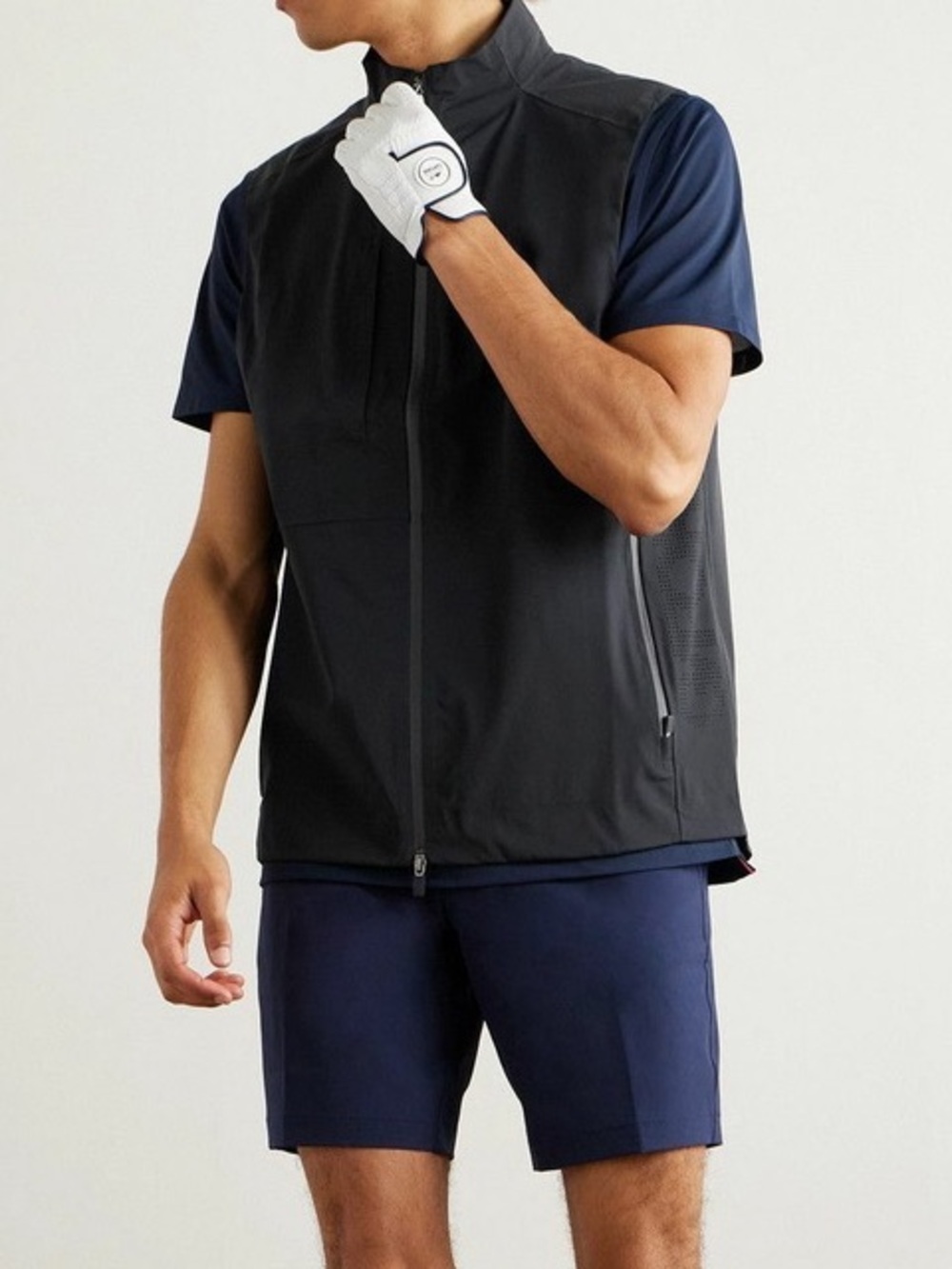 G/FORE Men’s Repeller 2.0 Golf Gilet vest black onyx sz S